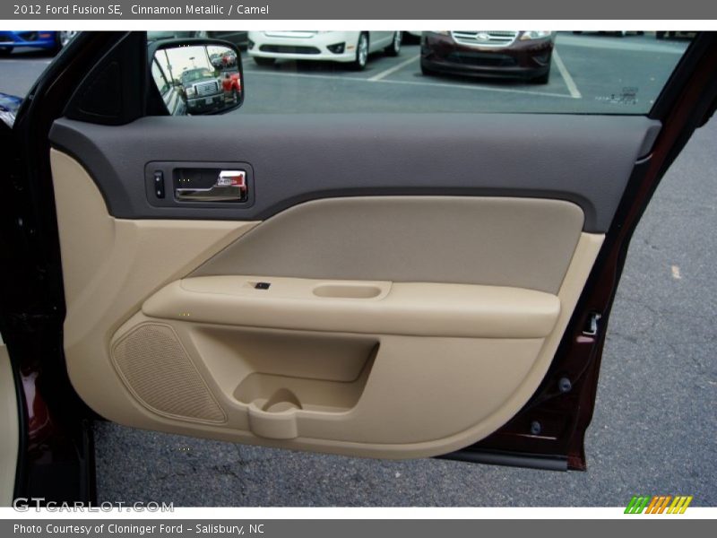 Cinnamon Metallic / Camel 2012 Ford Fusion SE