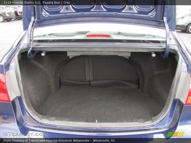 Regatta Blue / Gray 2010 Hyundai Elantra GLS