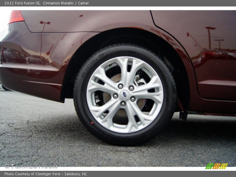 Cinnamon Metallic / Camel 2012 Ford Fusion SE