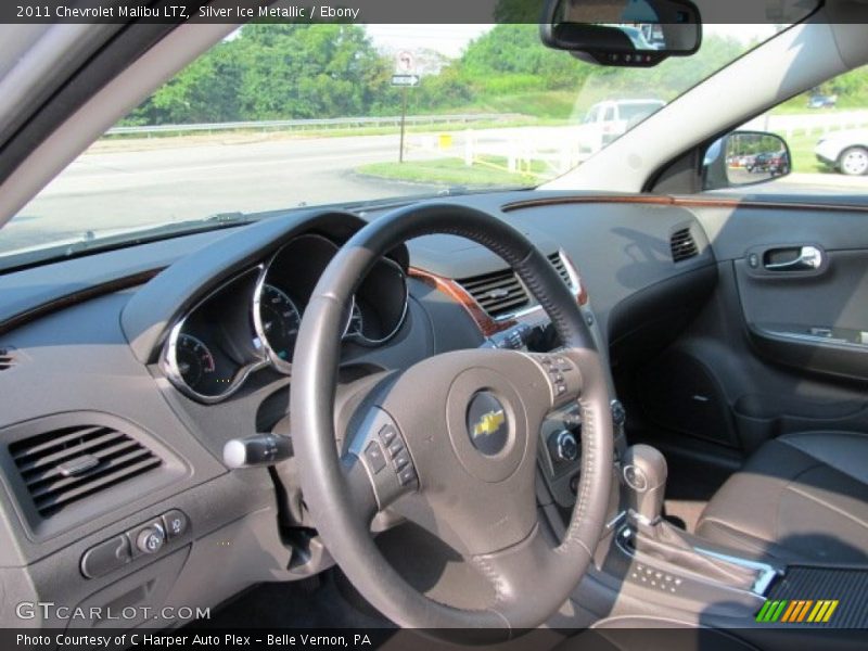 Silver Ice Metallic / Ebony 2011 Chevrolet Malibu LTZ