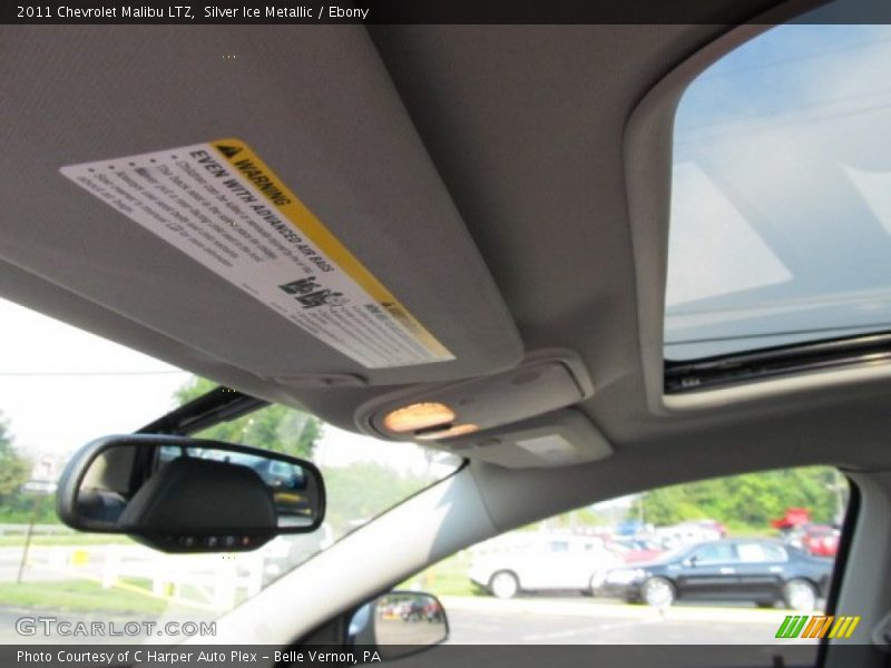 Silver Ice Metallic / Ebony 2011 Chevrolet Malibu LTZ