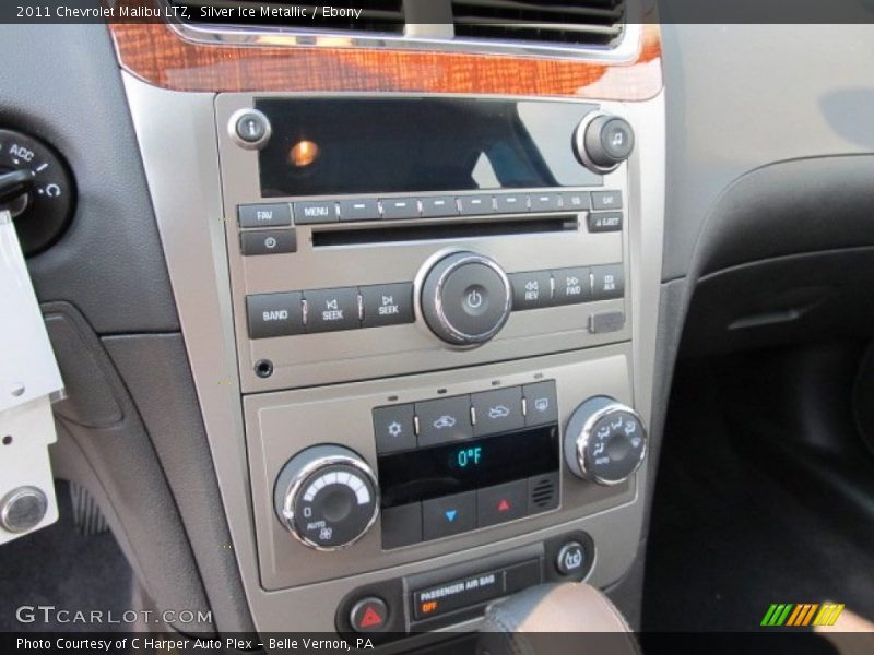 Silver Ice Metallic / Ebony 2011 Chevrolet Malibu LTZ