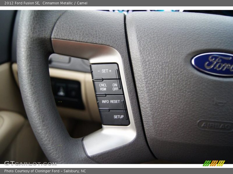 Cinnamon Metallic / Camel 2012 Ford Fusion SE