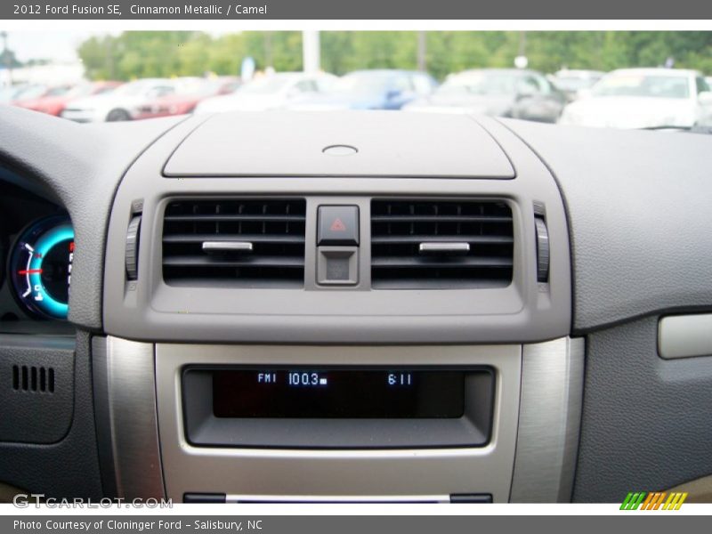 Cinnamon Metallic / Camel 2012 Ford Fusion SE