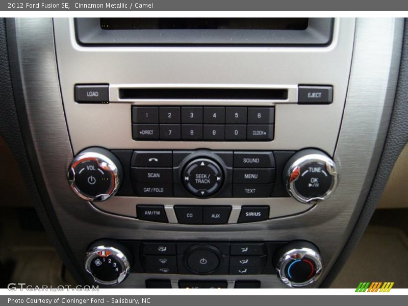 Cinnamon Metallic / Camel 2012 Ford Fusion SE