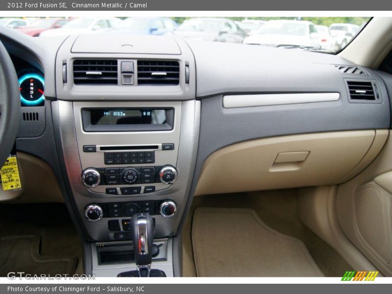Cinnamon Metallic / Camel 2012 Ford Fusion SE