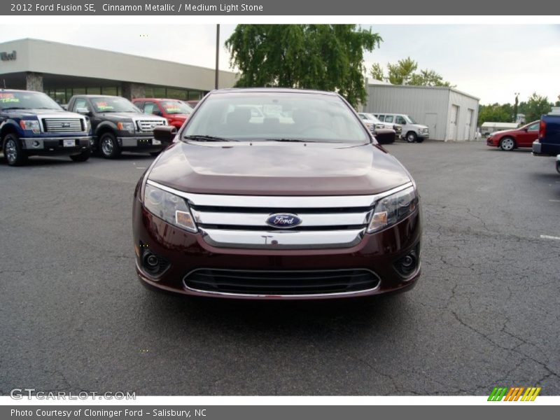 Cinnamon Metallic / Medium Light Stone 2012 Ford Fusion SE