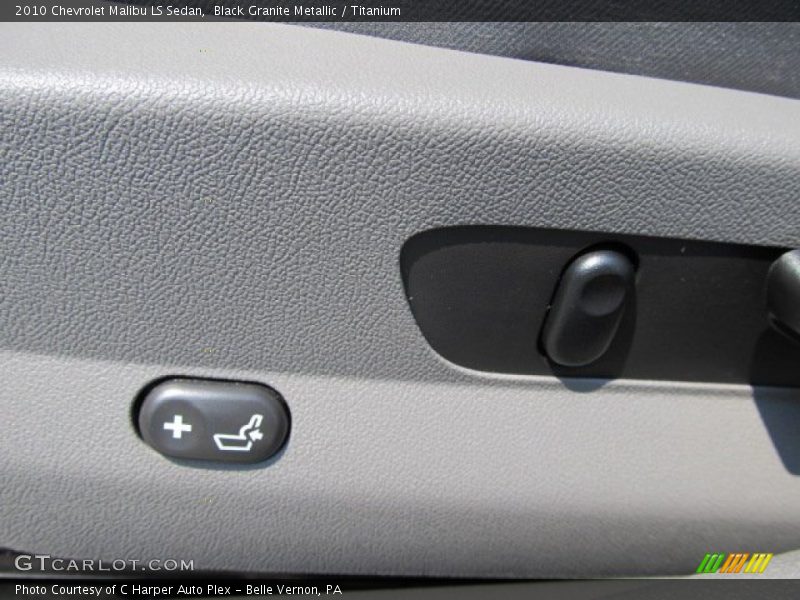 Black Granite Metallic / Titanium 2010 Chevrolet Malibu LS Sedan