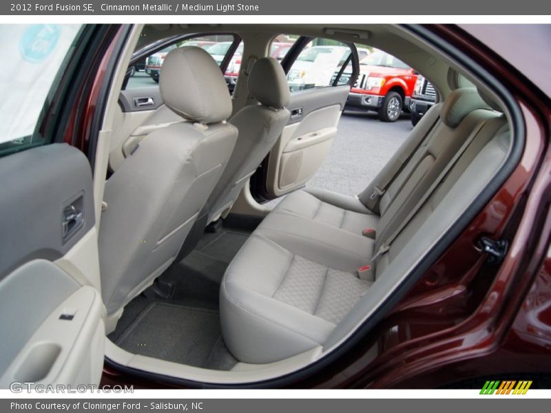 Cinnamon Metallic / Medium Light Stone 2012 Ford Fusion SE