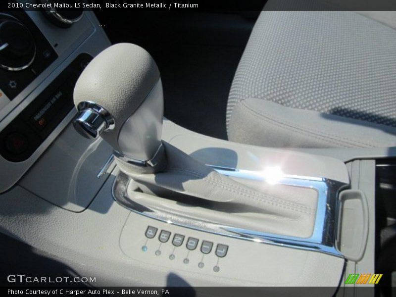 Black Granite Metallic / Titanium 2010 Chevrolet Malibu LS Sedan