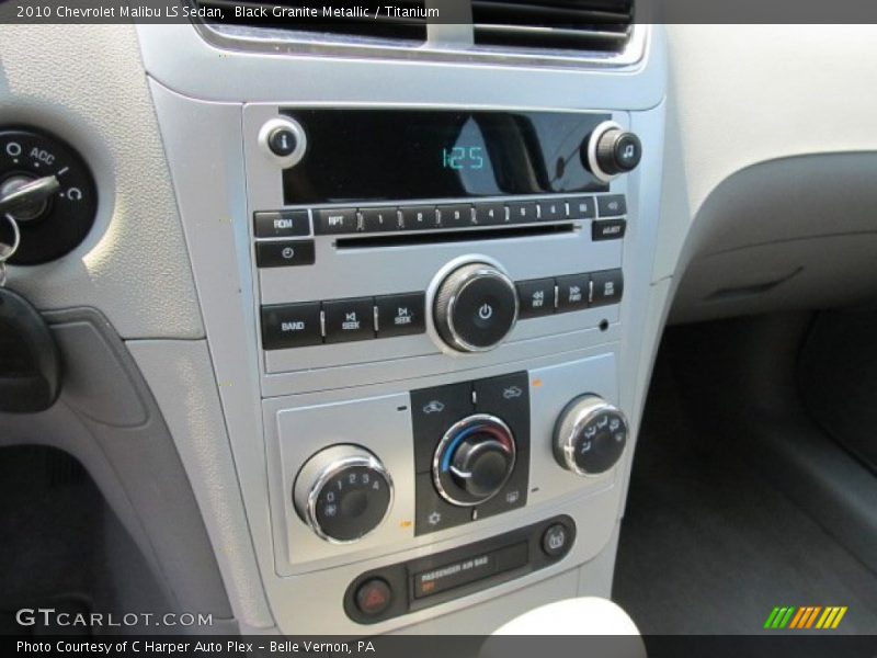 Black Granite Metallic / Titanium 2010 Chevrolet Malibu LS Sedan
