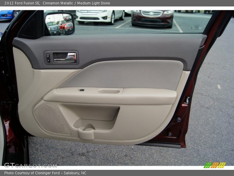Cinnamon Metallic / Medium Light Stone 2012 Ford Fusion SE