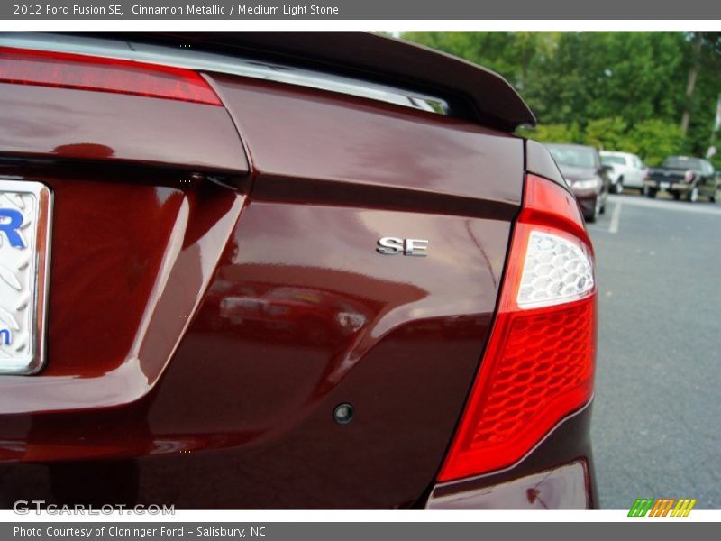 Cinnamon Metallic / Medium Light Stone 2012 Ford Fusion SE
