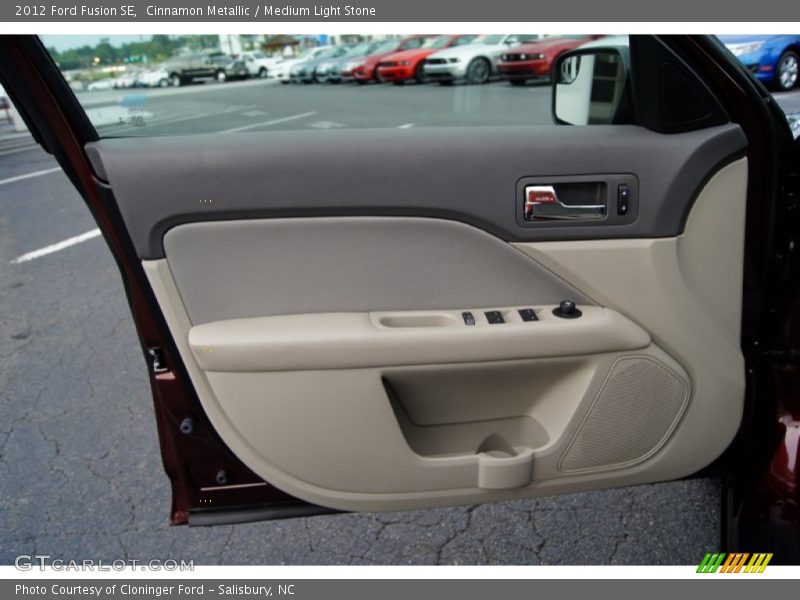 Cinnamon Metallic / Medium Light Stone 2012 Ford Fusion SE