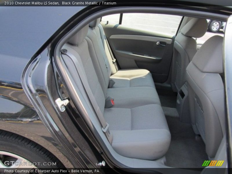 Black Granite Metallic / Titanium 2010 Chevrolet Malibu LS Sedan