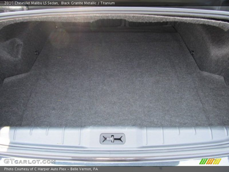 Black Granite Metallic / Titanium 2010 Chevrolet Malibu LS Sedan