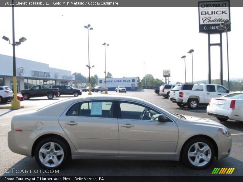 Gold Mist Metallic / Cocoa/Cashmere 2011 Chevrolet Malibu LS