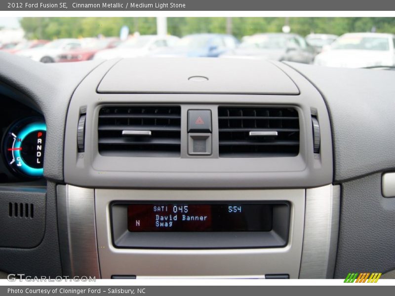 Cinnamon Metallic / Medium Light Stone 2012 Ford Fusion SE