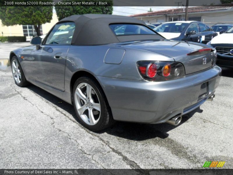 Chicane Silver Metallic / Black 2008 Honda S2000 Roadster