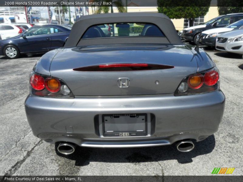 Chicane Silver Metallic / Black 2008 Honda S2000 Roadster
