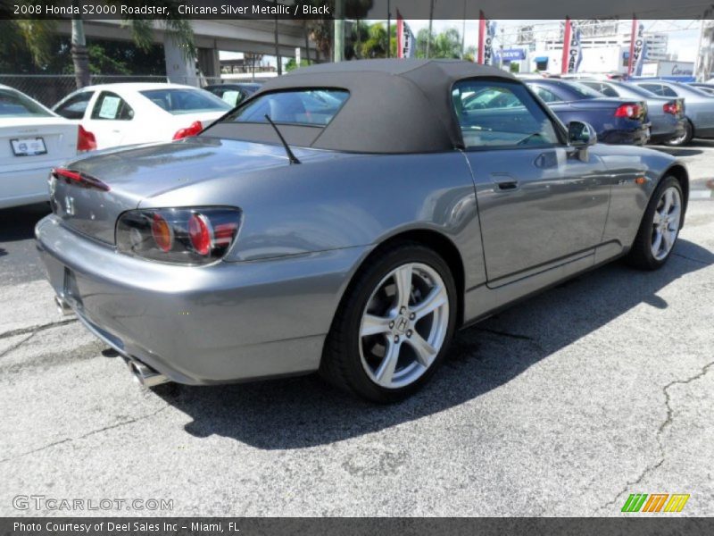 Chicane Silver Metallic / Black 2008 Honda S2000 Roadster