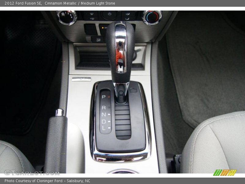 Cinnamon Metallic / Medium Light Stone 2012 Ford Fusion SE