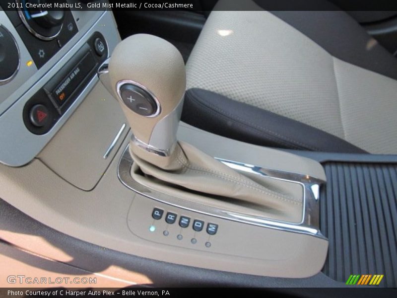  2011 Malibu LS 6 Speed Automatic Shifter