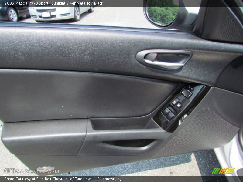 Sunlight Silver Metallic / Black 2005 Mazda RX-8 Sport