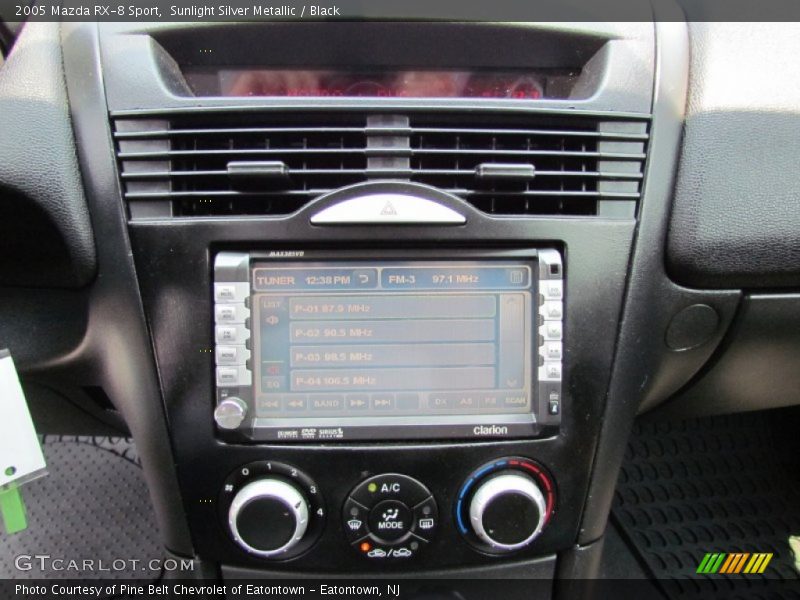 Sunlight Silver Metallic / Black 2005 Mazda RX-8 Sport