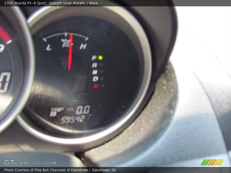 Sunlight Silver Metallic / Black 2005 Mazda RX-8 Sport