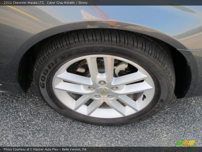 Cyber Gray Metallic / Ebony 2011 Chevrolet Impala LTZ