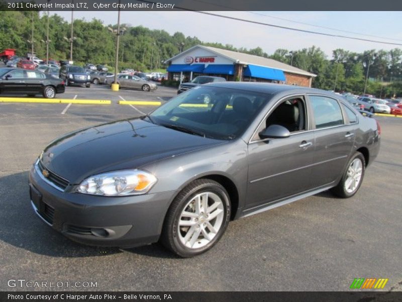 Cyber Gray Metallic / Ebony 2011 Chevrolet Impala LTZ