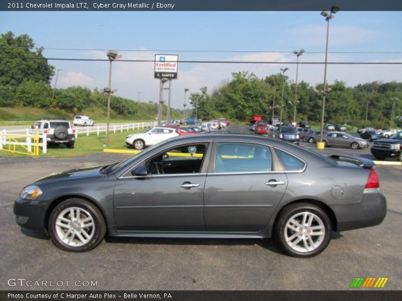 Cyber Gray Metallic / Ebony 2011 Chevrolet Impala LTZ