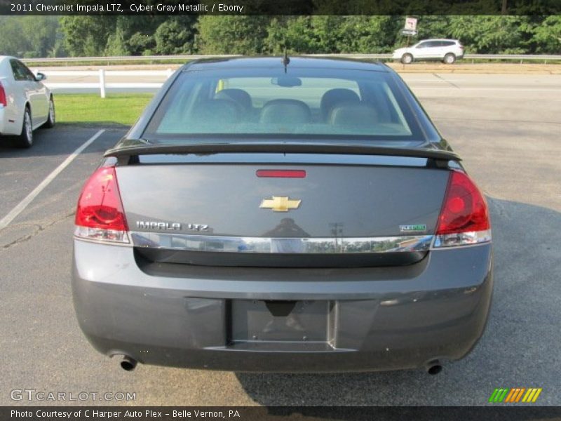 Cyber Gray Metallic / Ebony 2011 Chevrolet Impala LTZ