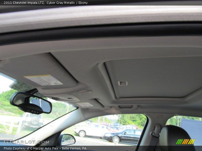Cyber Gray Metallic / Ebony 2011 Chevrolet Impala LTZ