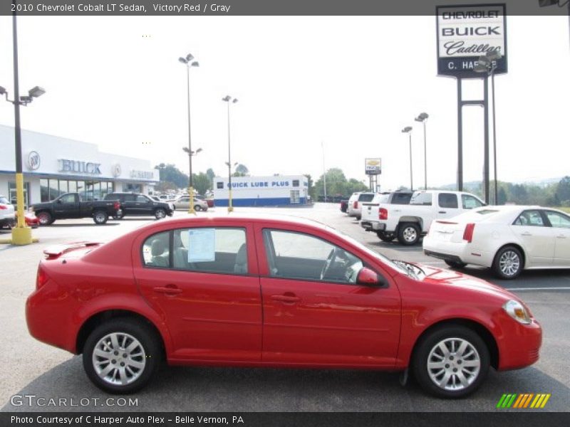Victory Red / Gray 2010 Chevrolet Cobalt LT Sedan