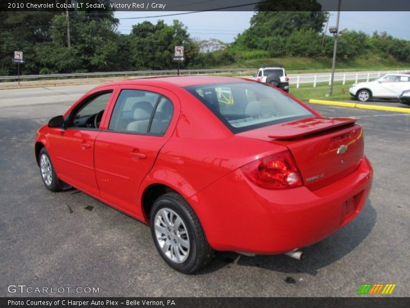 Victory Red / Gray 2010 Chevrolet Cobalt LT Sedan