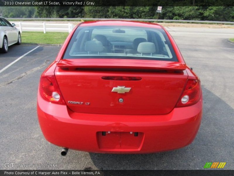 Victory Red / Gray 2010 Chevrolet Cobalt LT Sedan
