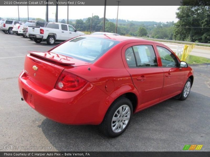 Victory Red / Gray 2010 Chevrolet Cobalt LT Sedan