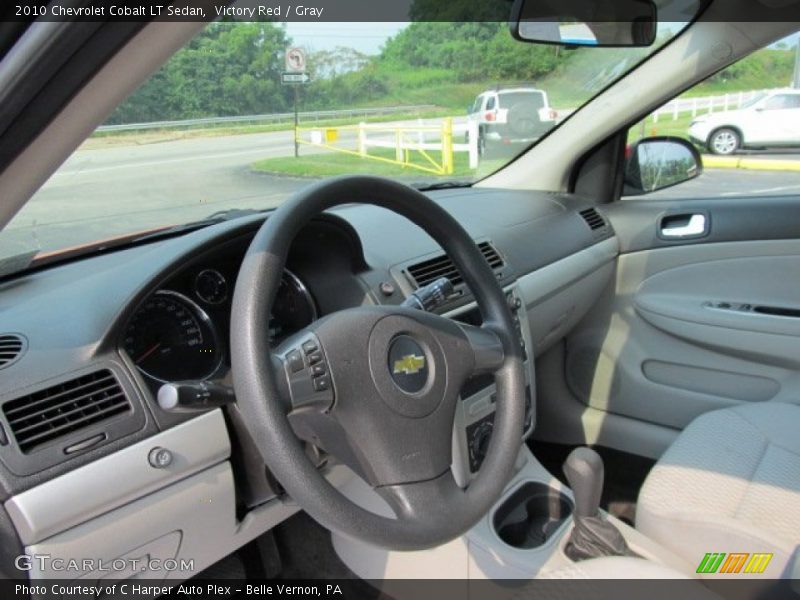 Victory Red / Gray 2010 Chevrolet Cobalt LT Sedan