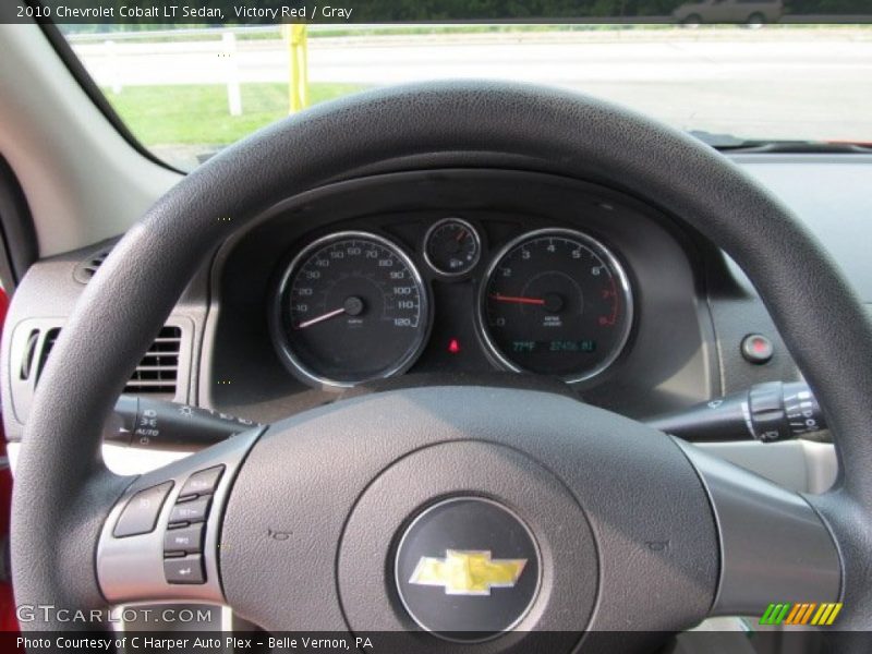 Victory Red / Gray 2010 Chevrolet Cobalt LT Sedan