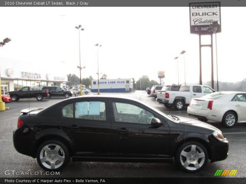 Black / Gray 2010 Chevrolet Cobalt LT Sedan