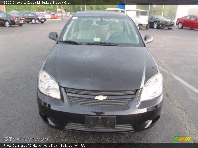 Black / Gray 2010 Chevrolet Cobalt LT Sedan