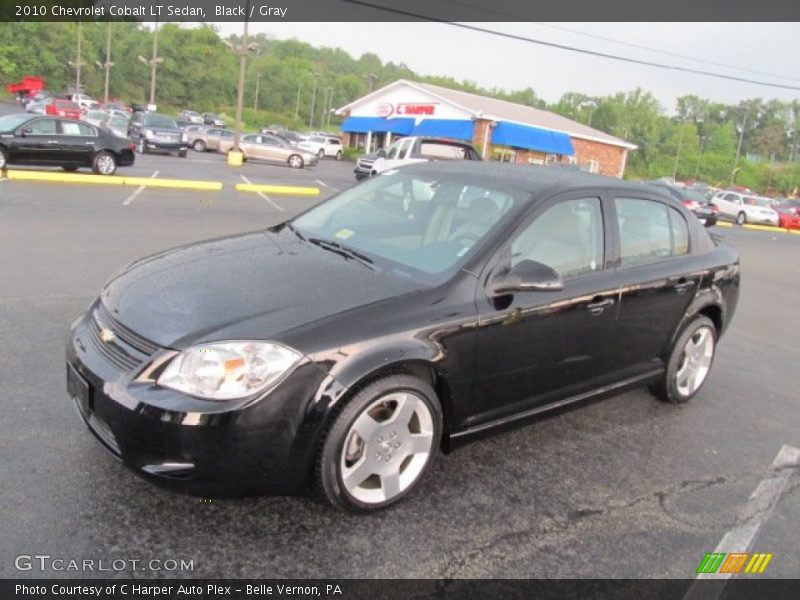 Black / Gray 2010 Chevrolet Cobalt LT Sedan