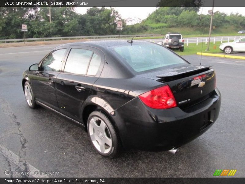 Black / Gray 2010 Chevrolet Cobalt LT Sedan