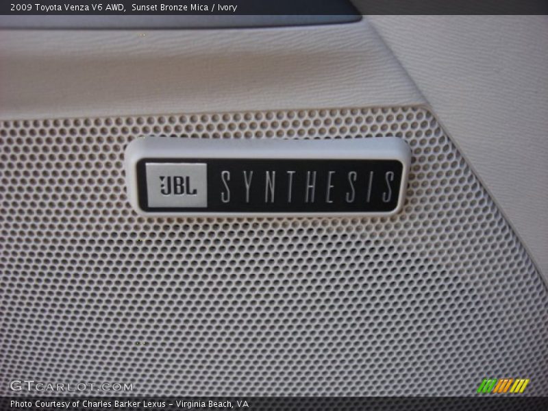 Sunset Bronze Mica / Ivory 2009 Toyota Venza V6 AWD