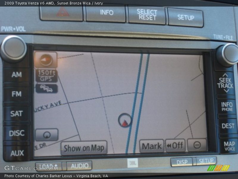 Sunset Bronze Mica / Ivory 2009 Toyota Venza V6 AWD