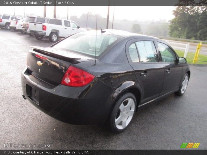 Black / Gray 2010 Chevrolet Cobalt LT Sedan