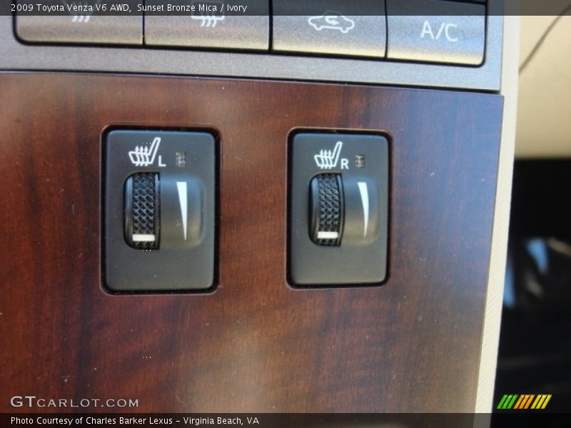 Sunset Bronze Mica / Ivory 2009 Toyota Venza V6 AWD