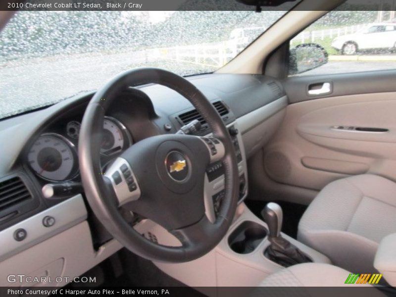 Black / Gray 2010 Chevrolet Cobalt LT Sedan